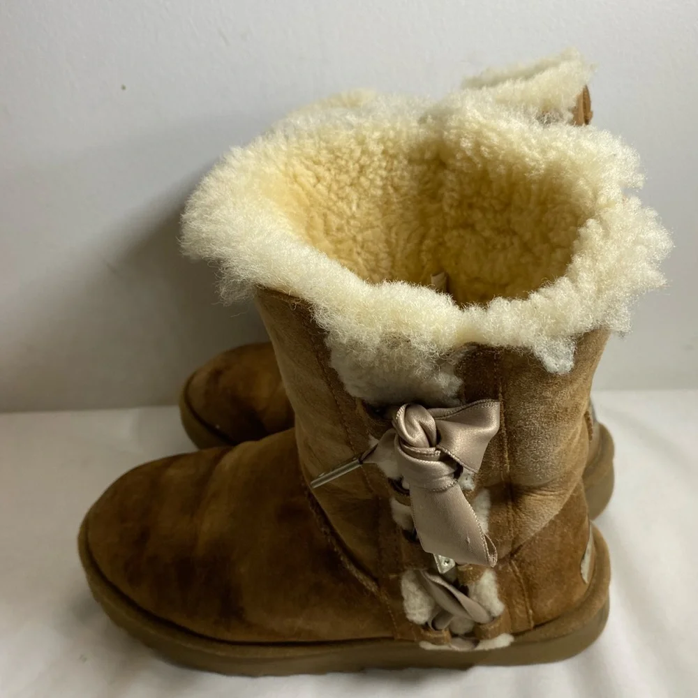 UGG Boots Pala Corset‎ RibbonTan Boots 8